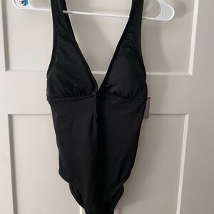 Black One Piece Swimsuit